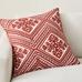 Fair Isle Embroidered Pillow