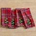 Elliot Plaid Embroidered Cotton Napkins - Set of 4