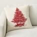 Fraiser Tree Embroidered Pillow