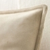 Pieced Suede Lumbar Pillow Cover