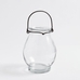 Brie Handcrafted Glass Lantern