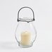 Brie Handcrafted Glass Lantern