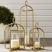 Fallon Outdoor Forged-Iron Lantern