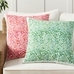 Jolora Reversible Floral Block Print Outdoor Pillow