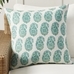 Daria Reversible Floral Bhotah Outdoor Pillow