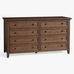 Hudson 8-Drawer Wide Dresser