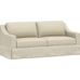 York Slope Arm Slipcovered Deep Seat Sofa 81" ,  Premium Performance Basketweave, Oatmeal