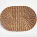 Handwoven Wicker Oval Charger Plates