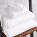 Organic Waffle Terry TowelsBath TowelWhite