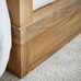 Oakleigh Wood Canopy Bed, King, Heirloom Wheat