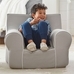 Gray with Piping Twill Anywhere Chair