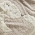 Fuzzy Bear Baby Blanket