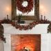 Faux Lit Mixed Berries Wreath & Garland