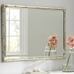 Silver Bamboo Frame Wall Mirror