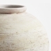 Artisan Hand Painted Terra Cotta Vase Collection-White