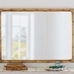 Gold Bamboo Frame Accent Mirror