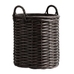 Aubrey Handwoven Basket Collection-Charcoal