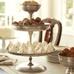 Antique Silver 3-Tier Stand