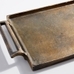 Antiqued Metal Decorative Tray