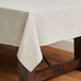 Classic Belgian Flax Linen Hemstitch Tablecloth