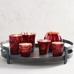 Eclectic Mercury Votive Candleholders-Set of 6