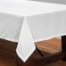 Classic Belgian Flax Linen Hemstitch Tablecloth