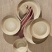 Larkin Reactive Glaze Stoneware Mugs - Set of 4