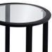Tanner Round Glass Accent Table