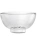 Handmade Hammered Glass Serving Bowl