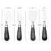 Black Marble Cheese Knives-Set of 4