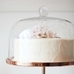 Monique Lhuillier Lara Rose Gold Cake Stand