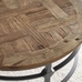 Parquet 36 Inches Round Reclaimed Wood Coffee Table