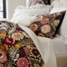 Helena Embroidered Floral Percale Duvet Cover