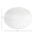 White Marble Lazy Susan