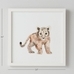 Lion Nursery Animal Art Frame