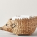 Shaped Critter Storage, Hedgehog Diaper Caddy