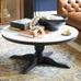 Alexandra 39" Round Marble Coffee Table