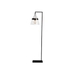 Caldwell Flared Recycled Glass Floor Lamp