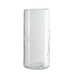 Hammered Drinking Glass, Single - Clear