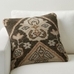 Laren Handknotted Pillow Cover, 20" x 20", Java Multi
