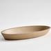 Sierra Wood Low Oval Bowl