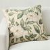 Vintage Islands Magnolia Embroidered Pillow