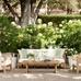 Woodside Eucalyptus Rectangular Outdoor Coffee Table