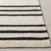 Danton Striped Jute Rug, 8 x 10', Natural/Black