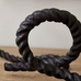 Cast Bronze Decorative Rope Object