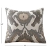 Hudson Ikat Embroidered Pillow Cover