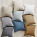 Faye Linen Textured Pillow Covers