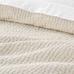 Pick-Stitch Handcrafted Cotton/Linen Quilt