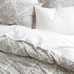 Jacquard Medallion Cotton Duvet Cover