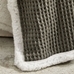 Waffle Sherpa Back Throw